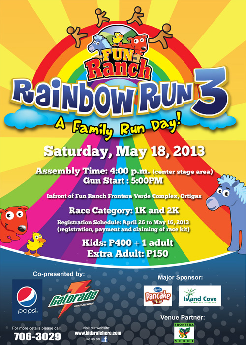 Fun Ranch Rainbow Run 3 - Mommy Mundo