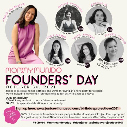Celebrate, Donate, and Make a Difference on Mommy Mundo’s Founders’ Day!