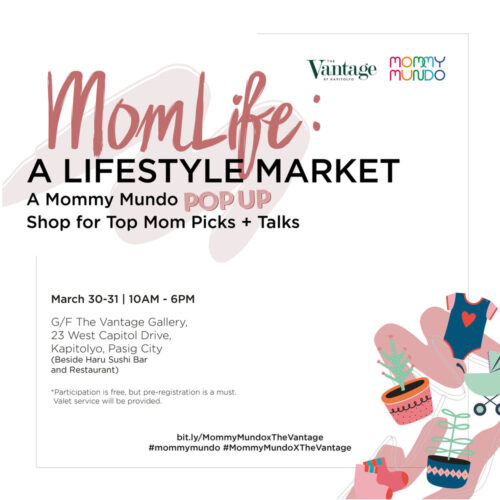 MomLife: A Lifestyle Market at The Vantage Gallery, March 30-31!