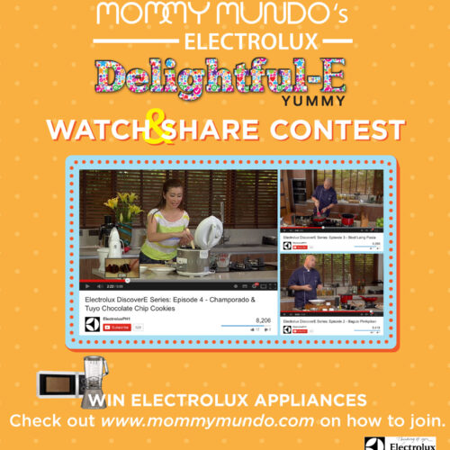 Electrolux Delightful-E’s Watch & Share Contest: Part 4