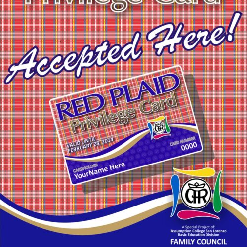Get The Red Plaid!