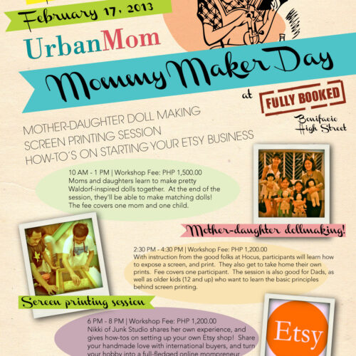 Urban Mom Mommy Maker Day at Fully Booked!