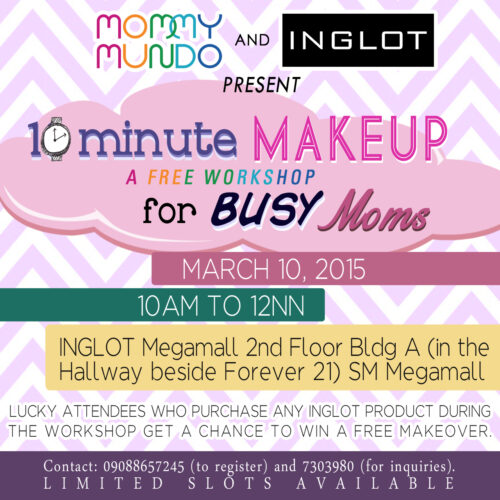 Do your Make up in 10-minutes! A free workshop by INGLOT